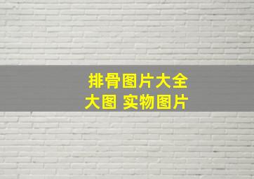 排骨图片大全大图 实物图片